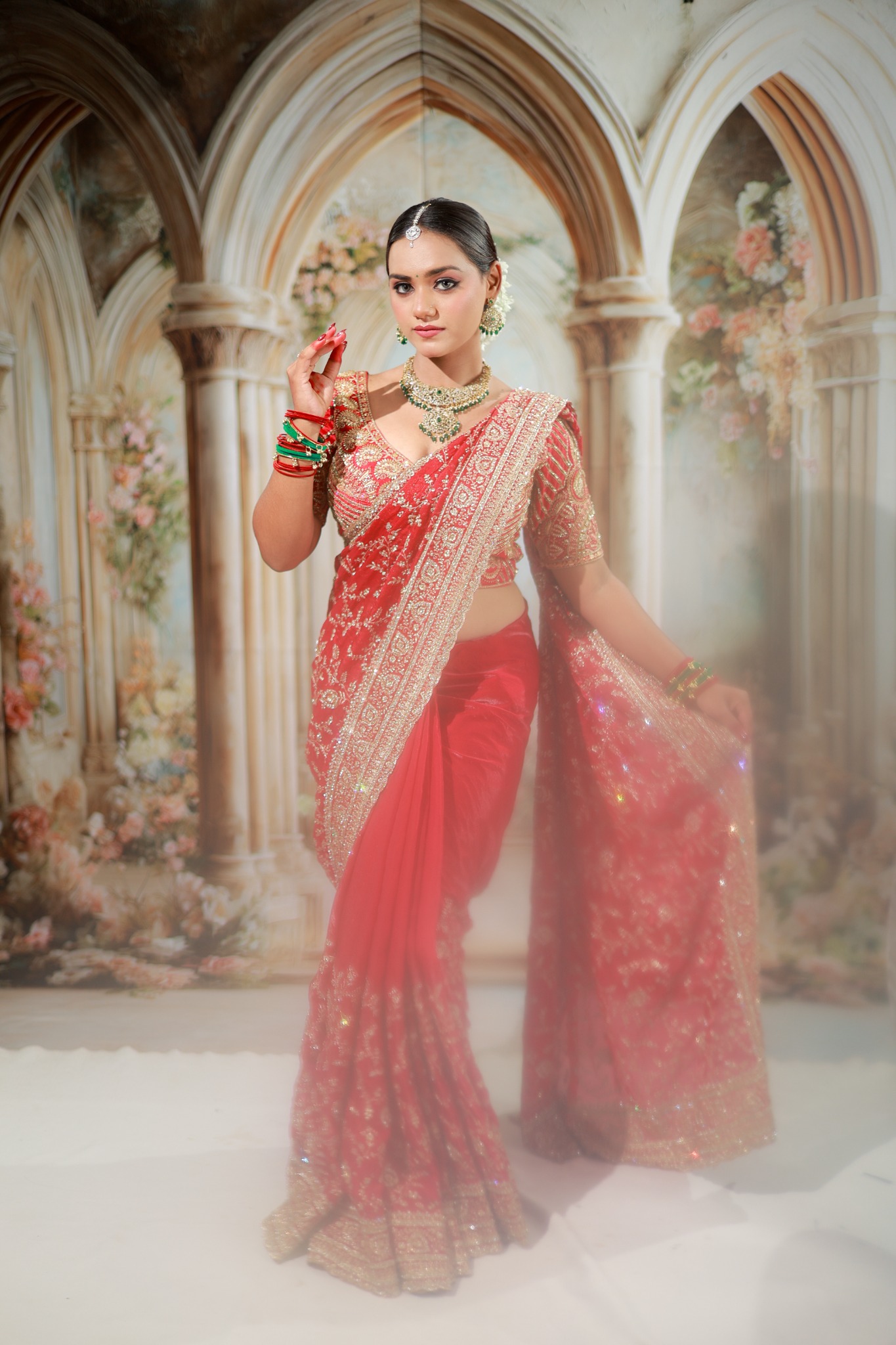 Bridal makeup service