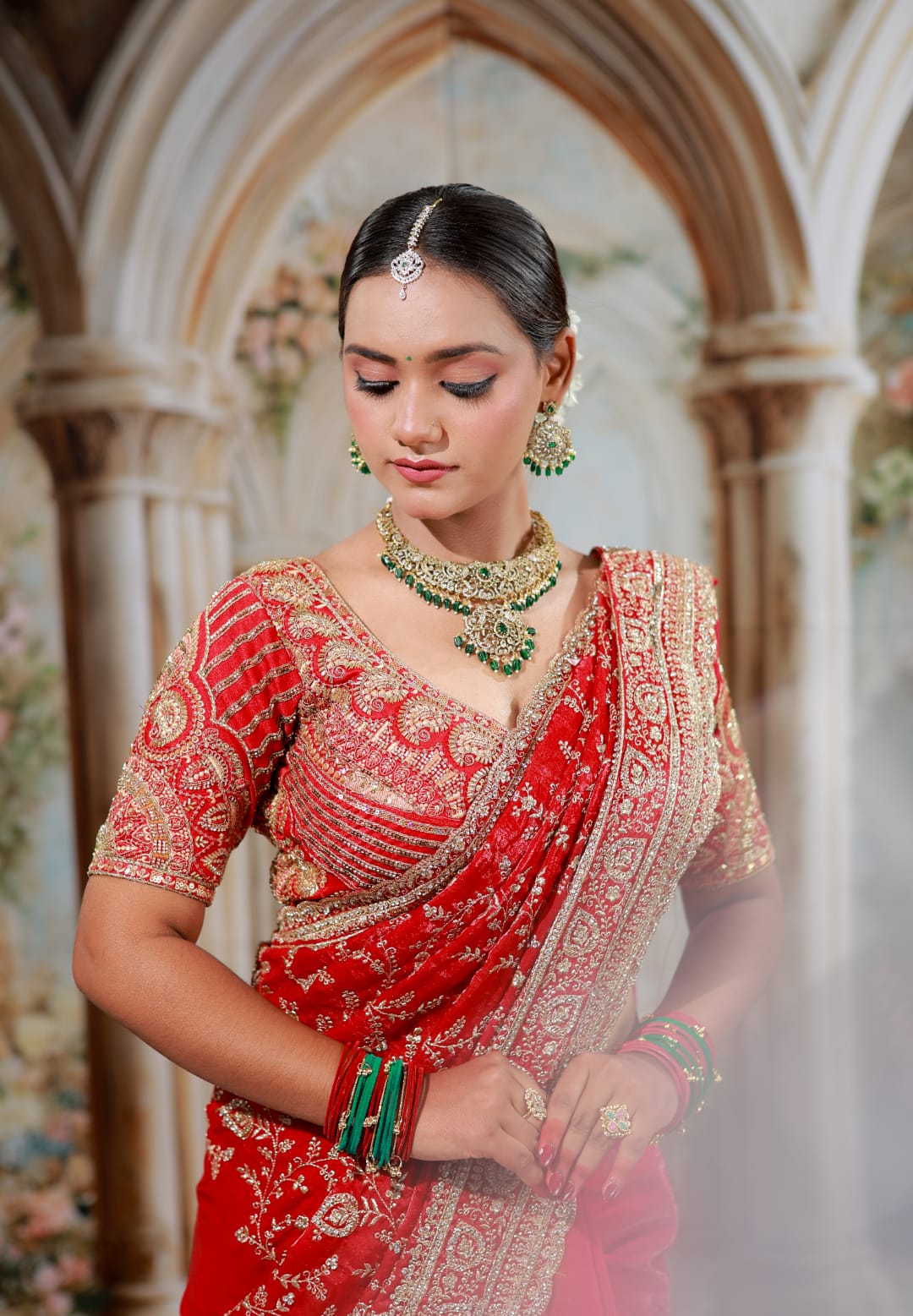 Maharashtrian bridal makeup look by Shital Gurav